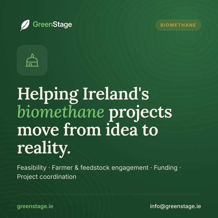 Helping Ireland's biomethane projects move from idea to reality.