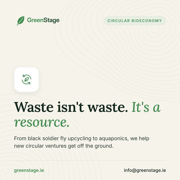 Waste isn't waste. It's a resource. Circular bioeconomy projects.